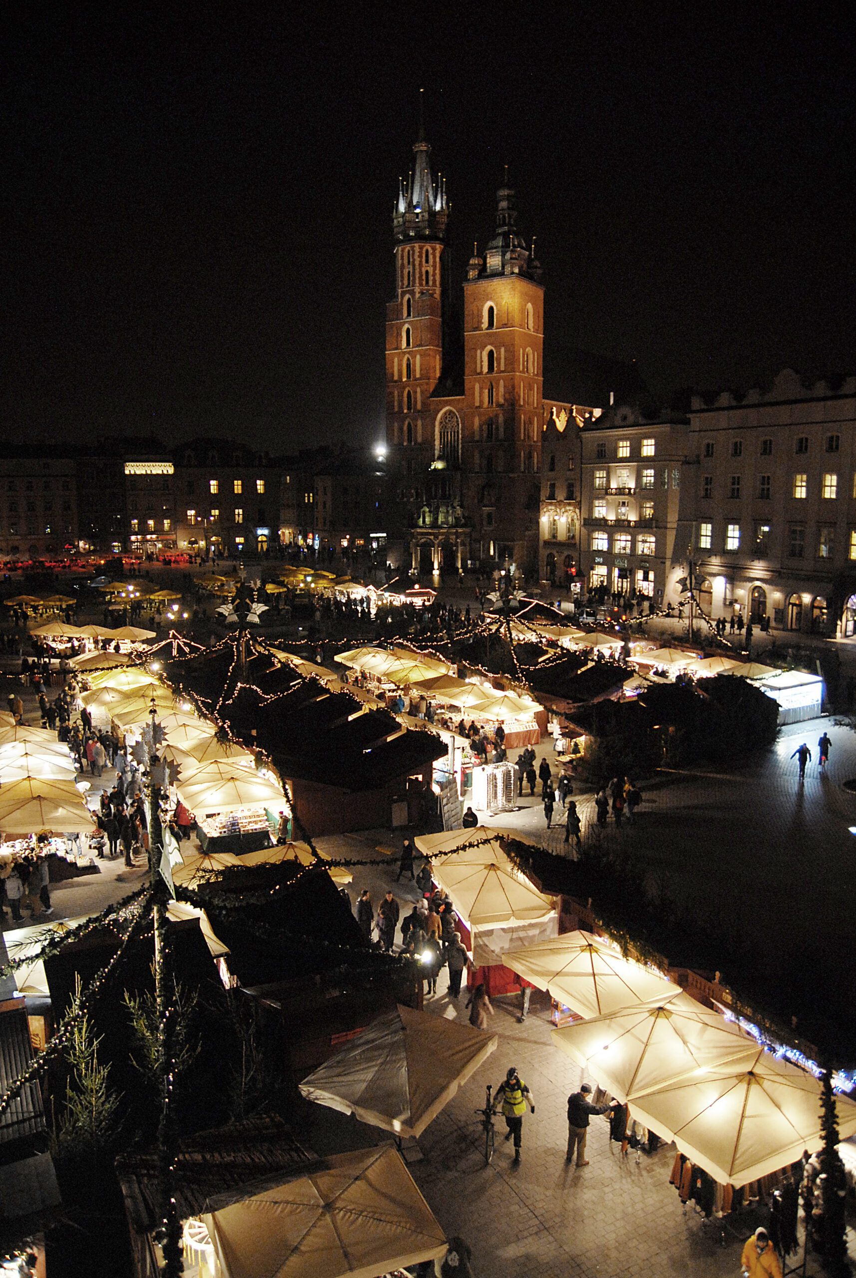 Julstämning i Kraków